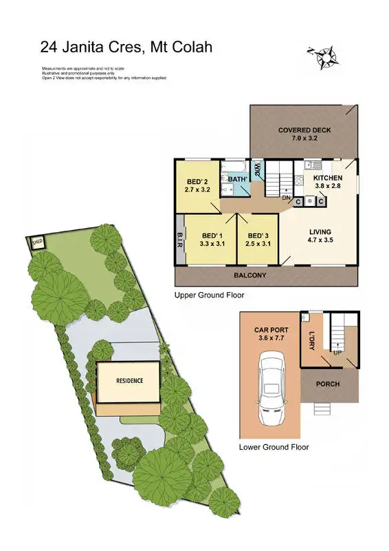 Floorplan of Homely house listing, 24 Janita Crescent, Mount Colah NSW 2079