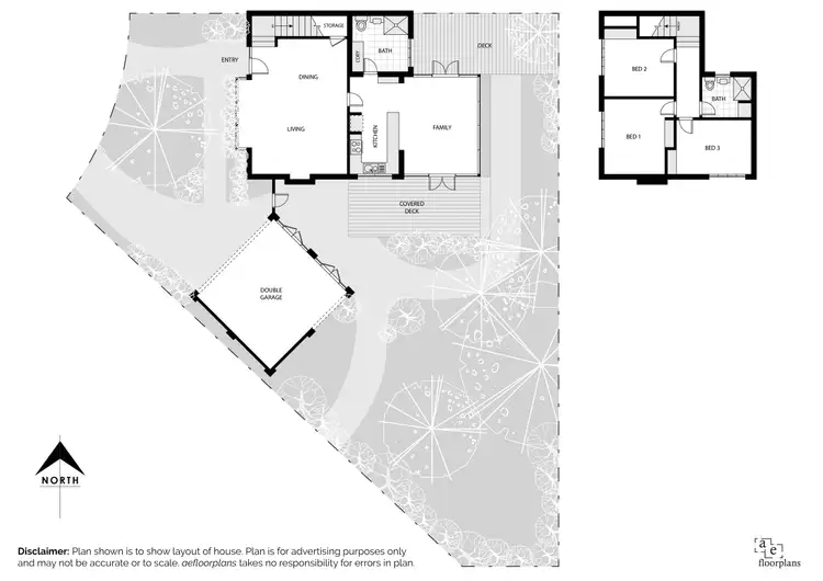 Floorplan of Homely house listing, 10 Strahan Row, Yarralumla ACT 2600