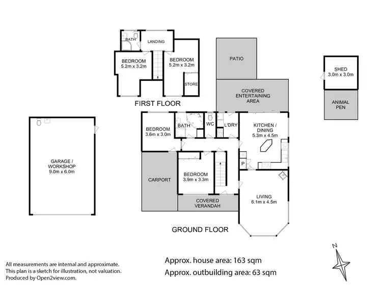 Floorplan of Homely house listing, 5 Eighth Avenue, Dodges Ferry TAS 7173