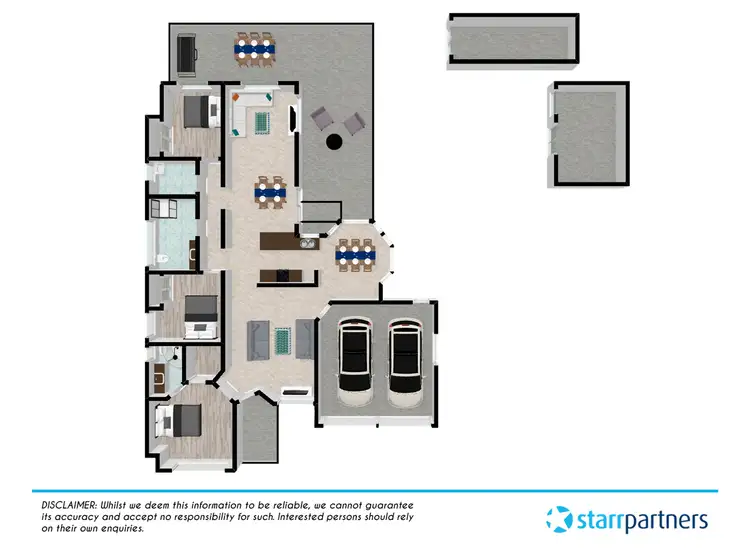 Floorplan of Homely house listing, 12 Prairie Glen, Claremont Meadows NSW 2747