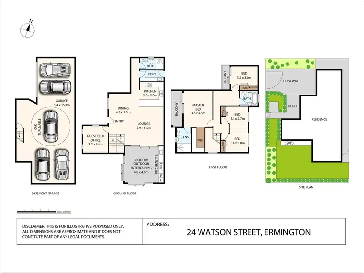 Floorplan of Homely house listing, 24a Watson Street, Ermington NSW 2115