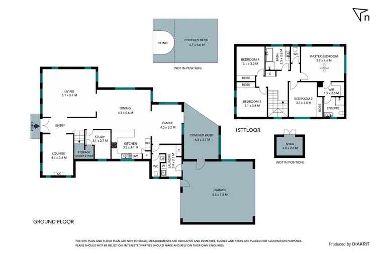 Floorplan of Homely house listing, 100 The Lakes Boulevard, South Morang VIC 3752