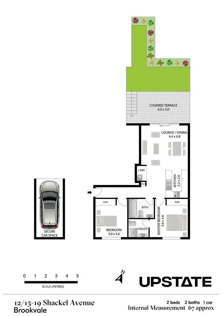 Floorplan of Homely unit listing, 12/15-19 Shackel Avenue, Brookvale NSW 2100