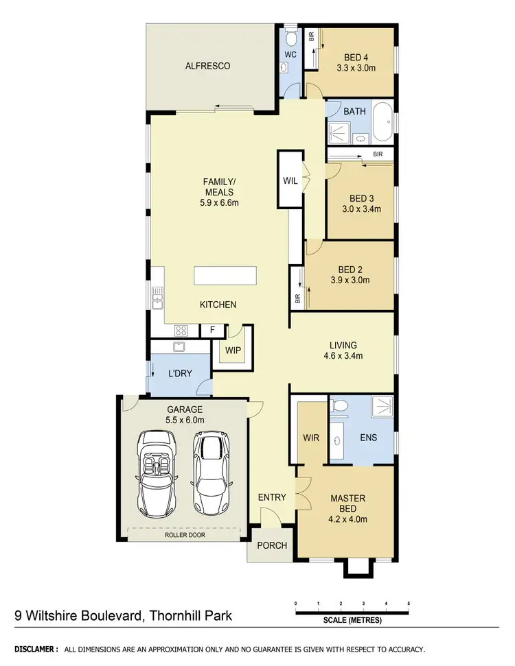 Floorplan of Homely house listing, 9 Wiltshire Boulevard, Thornhill Park VIC 3335