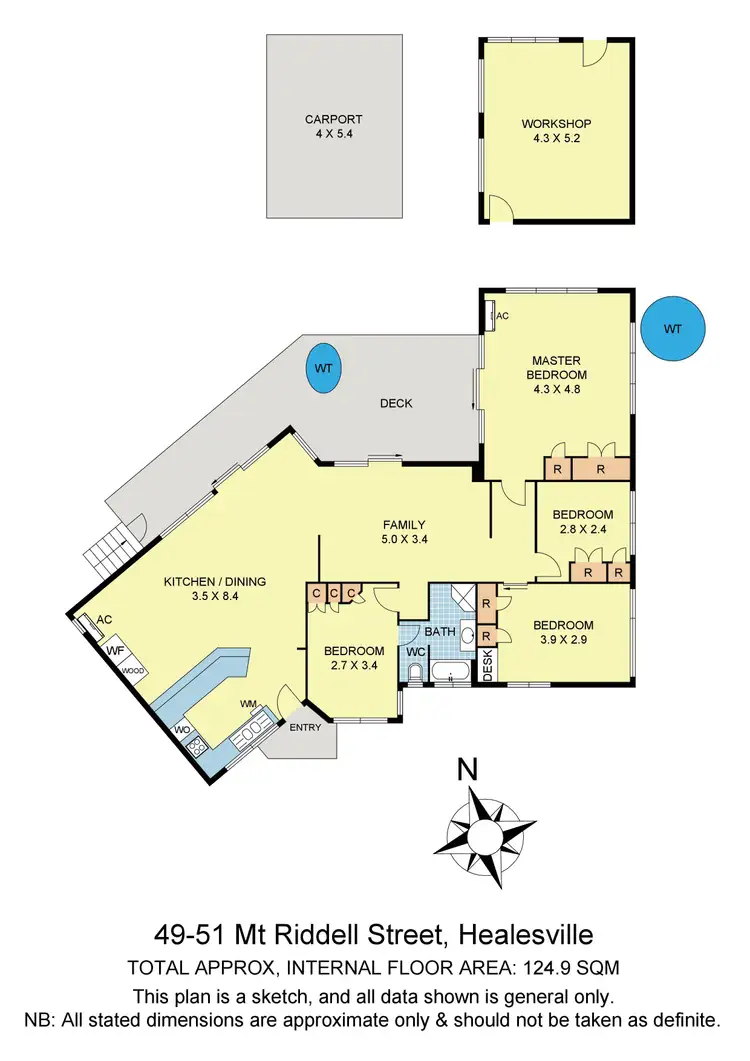Floorplan of Homely house listing, 49-51 Mt Riddell Road, Healesville VIC 3777