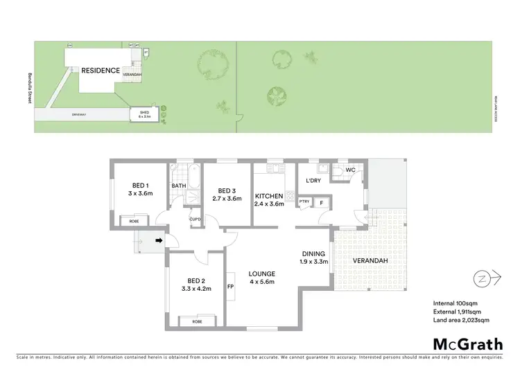 Floorplan of Homely house listing, 79 Bandulla Street, Mendooran NSW 2842