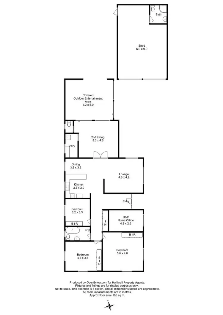 Floorplan of Homely house listing, 39 Cotton Street, Latrobe TAS 7307