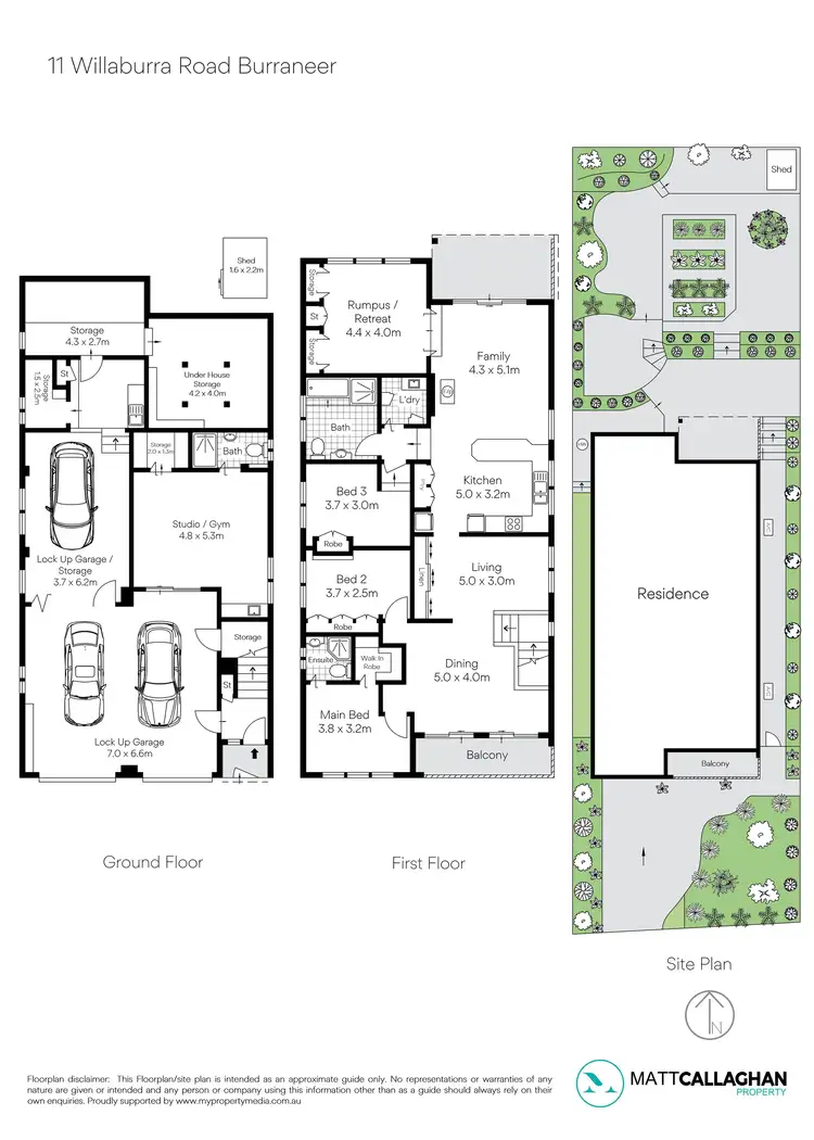 Floorplan of Homely house listing, 11 Willaburra Road, Burraneer NSW 2230