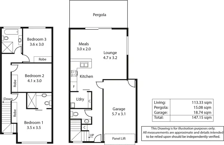 Floorplan of Homely house listing, 5/40 Lomman Avenue, Newton SA 5074
