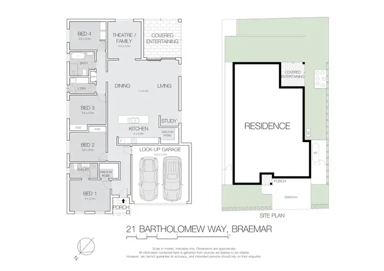 Floorplan of Homely house listing, 21 Bartholomew Way, Braemar NSW 2575