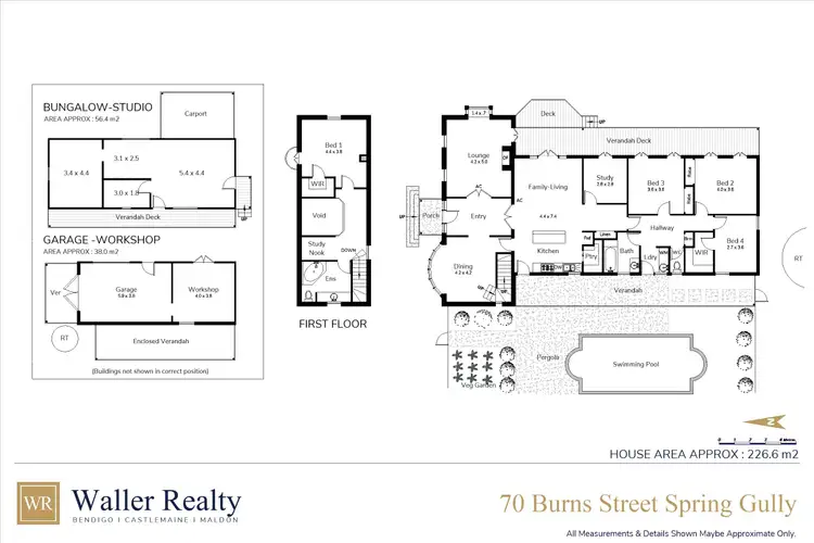 Floorplan of Homely house listing, 64-70 Burns Street, Spring Gully VIC 3550