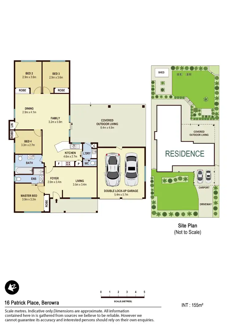 Floorplan of Homely house listing, 16 Patrick Place, Berowra Heights NSW 2082