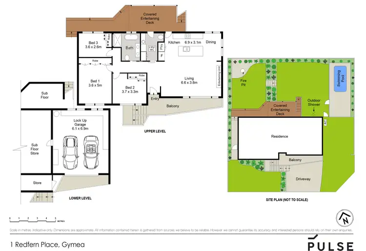 Floorplan of Homely house listing, 1 Redfern Place, Gymea NSW 2227