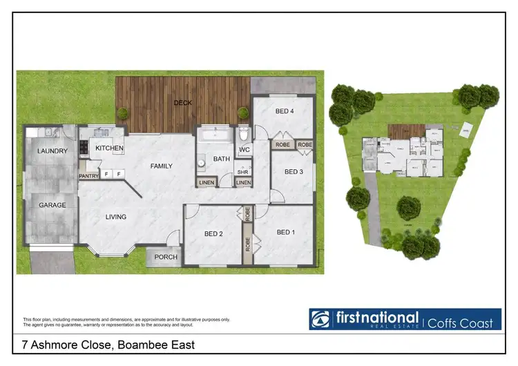 Floorplan of Homely house listing, 7 Ashmore Close, Boambee East NSW 2452