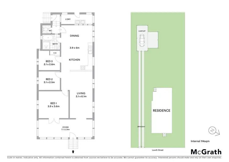 Floorplan of Homely house listing, 23 Lowth Street, Rosslea QLD 4812