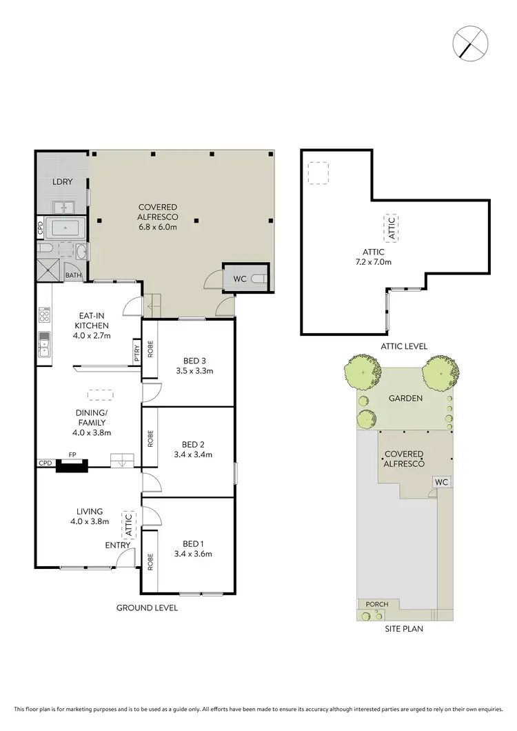 Floorplan of Homely house listing, 6 Clubb Street, Rozelle NSW 2039