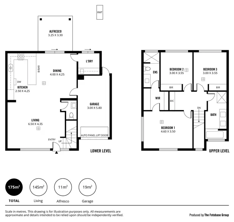 Floorplan of Homely townhouse listing, 42B Graves Street, Newton SA 5074
