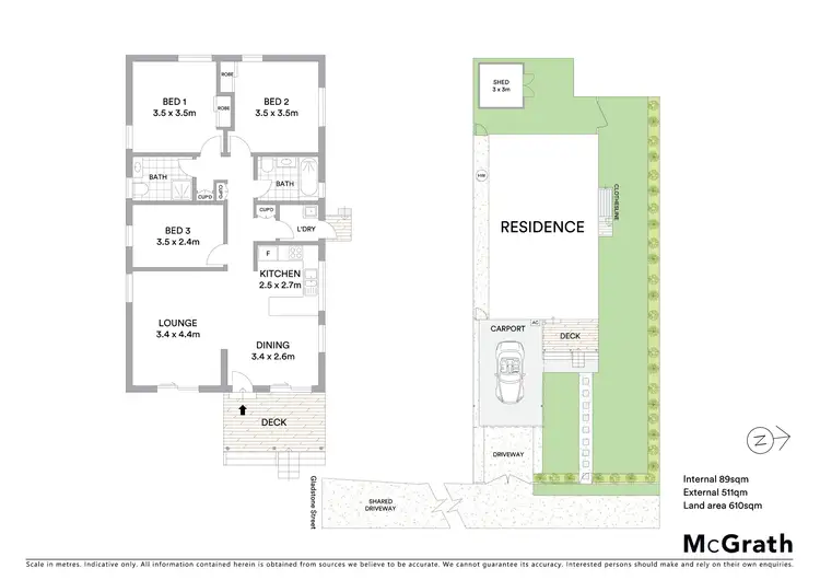 Floorplan of Homely house listing, 108a Gladstone Street, Mudgee NSW 2850