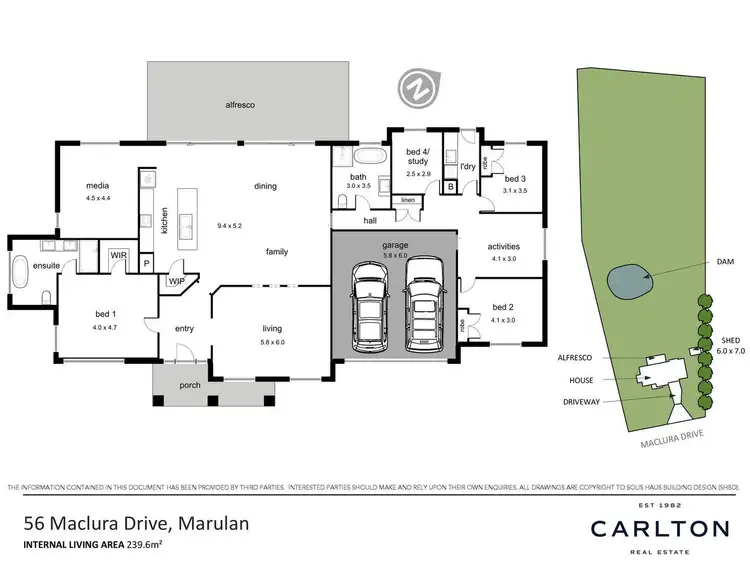 Floorplan of Homely house listing, 56 Maclura Drive, Marulan NSW 2579