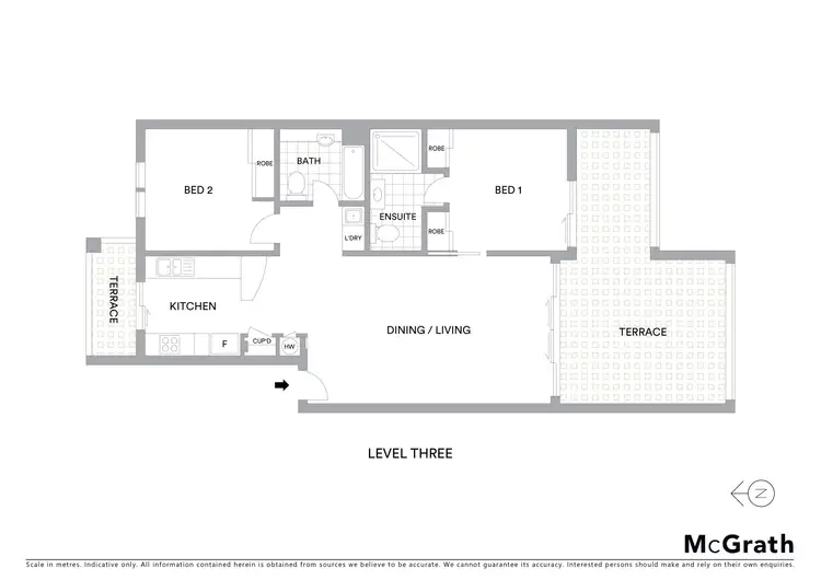 Floorplan of Homely apartment listing, 85/111-127 Bowen Road, Rosslea QLD 4812