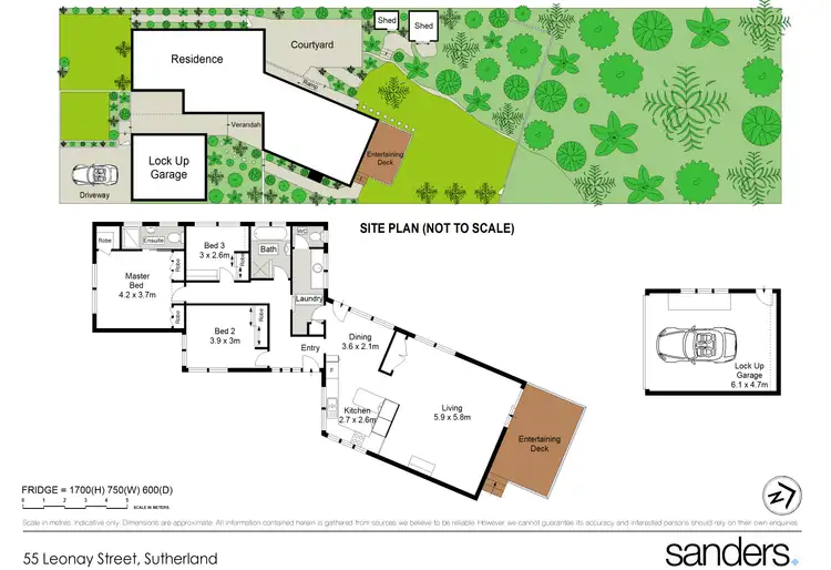 Floorplan of Homely house listing, 55 Leonay Street, Sutherland NSW 2232