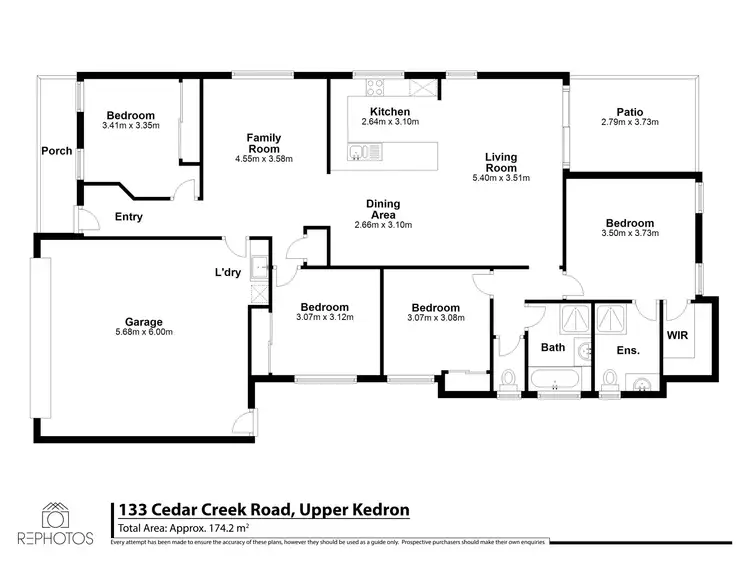 Floorplan of Homely house listing, 133 Cedar Creek Road, Upper Kedron QLD 4055