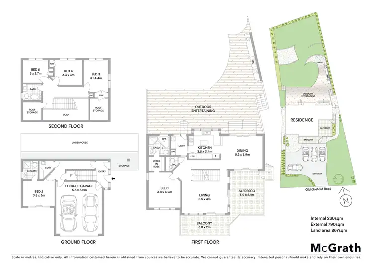 Floorplan of Homely house listing, 87 Old Gosford Road, Wamberal NSW 2260