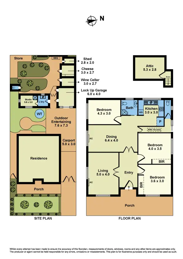 Floorplan of Homely house listing, 13 Sturt Street, Sunshine VIC 3020