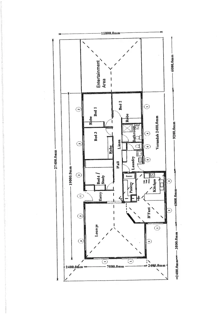 Floorplan of Homely house listing, 586 Nine Mile South Road, Wedderburn VIC 3518