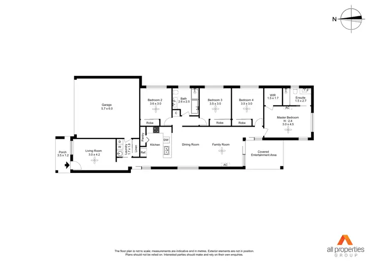 Floorplan of Homely house listing, 3 Franklin Avenue, Park Ridge QLD 4125