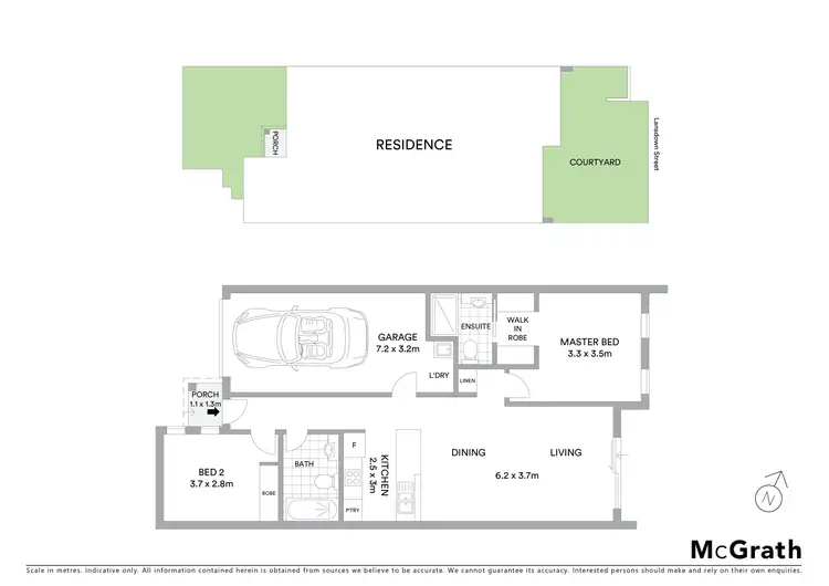 Floorplan of Homely townhouse listing, 4/2 Neil Currie Street, Casey ACT 2913