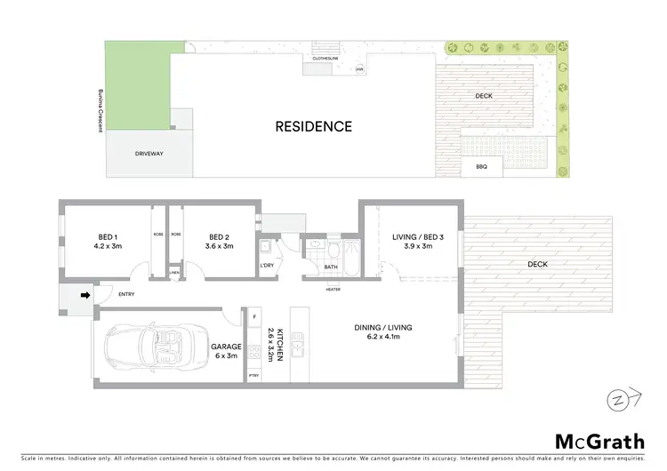 Floorplan of Homely house listing, 51 Bunima Crescent, Ngunnawal ACT 2913