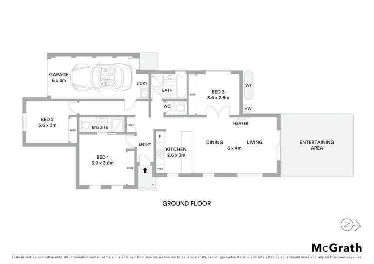 Floorplan of Homely house listing, 16 Refshauge Crescent, Macgregor ACT 2615