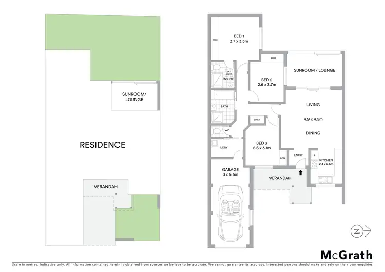 Floorplan of Homely house listing, 30/7 Elvire Place, Palmerston ACT 2913