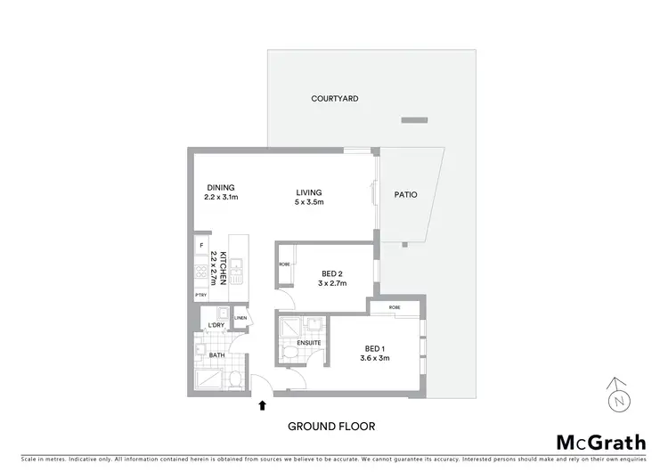 Floorplan of Homely apartment listing, 7/4 Sapling Street, Harrison ACT 2914
