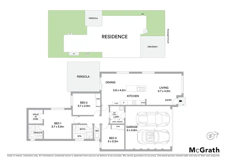 Floorplan of Homely house listing, 33 Kavangal Circuit, Ngunnawal ACT 2913
