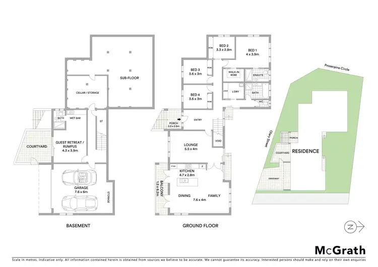 Floorplan of Homely house listing, 1 Olary Street, Amaroo ACT 2914