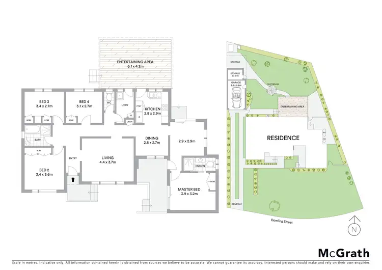 Floorplan of Homely house listing, 3 Dowling Street, Watson ACT 2602