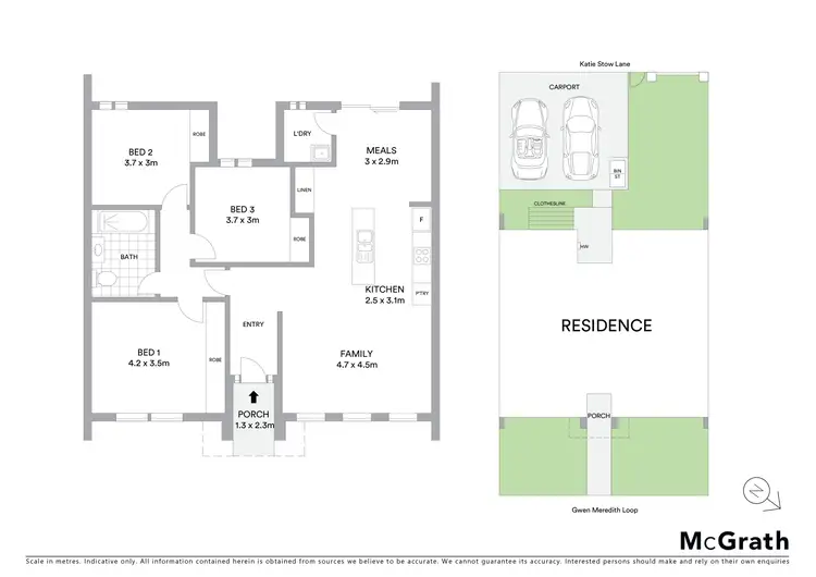 Floorplan of Homely house listing, 67 Gwen Meredith Loop, Franklin ACT 2913