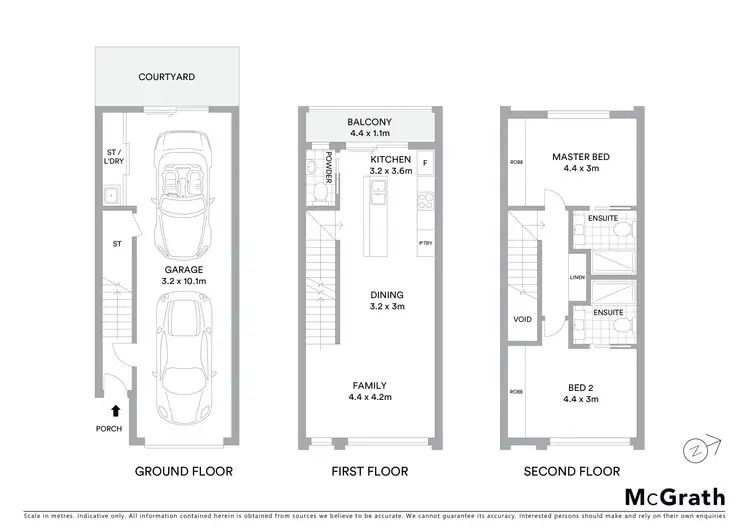 Floorplan of Homely townhouse listing, 7/1 Bon Scott Crescent, Moncrieff ACT 2914