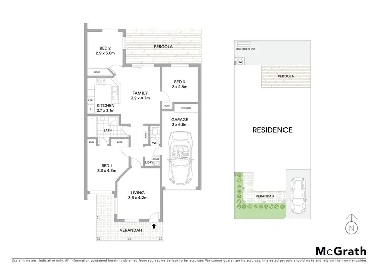 Floorplan of Homely house listing, 3/6 Kudyera Place, Ngunnawal ACT 2913