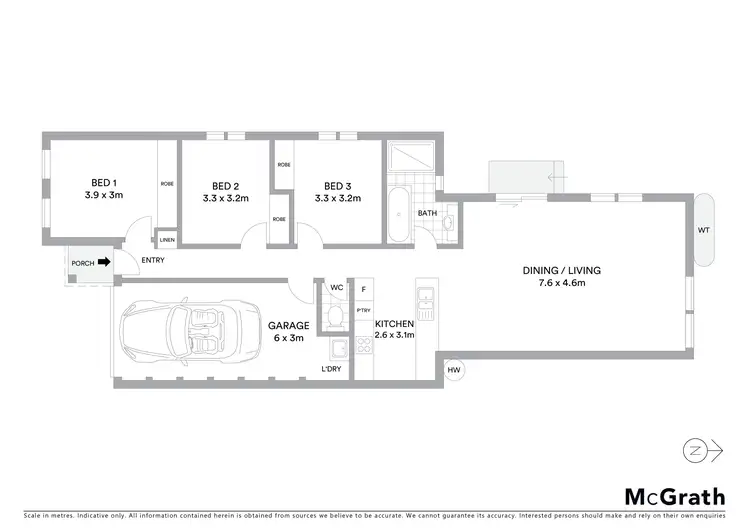 Floorplan of Homely house listing, 52 Hollows Circuit, Macgregor ACT 2615