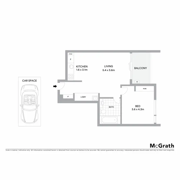 Floorplan of Homely apartment listing, 109/67 Giles Street, Kingston ACT 2604