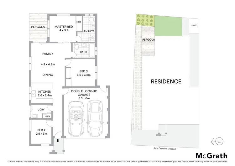 Floorplan of Homely house listing, 28 John Crawford Crescent, Casey ACT 2913