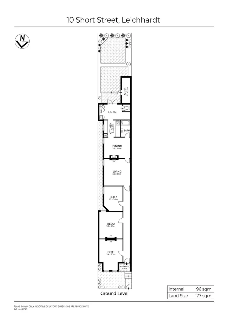 Floorplan of Homely house listing, 10 Short Street, Leichhardt NSW 2040