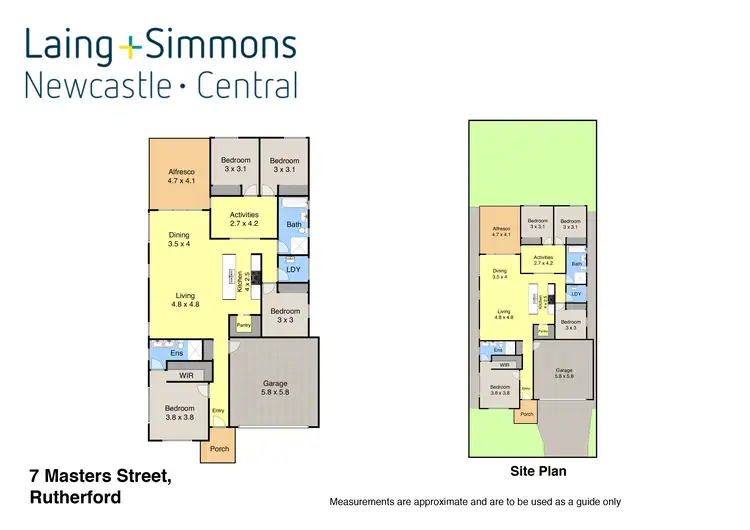 Floorplan of Homely house listing, 7 Masters Street, Rutherford NSW 2320