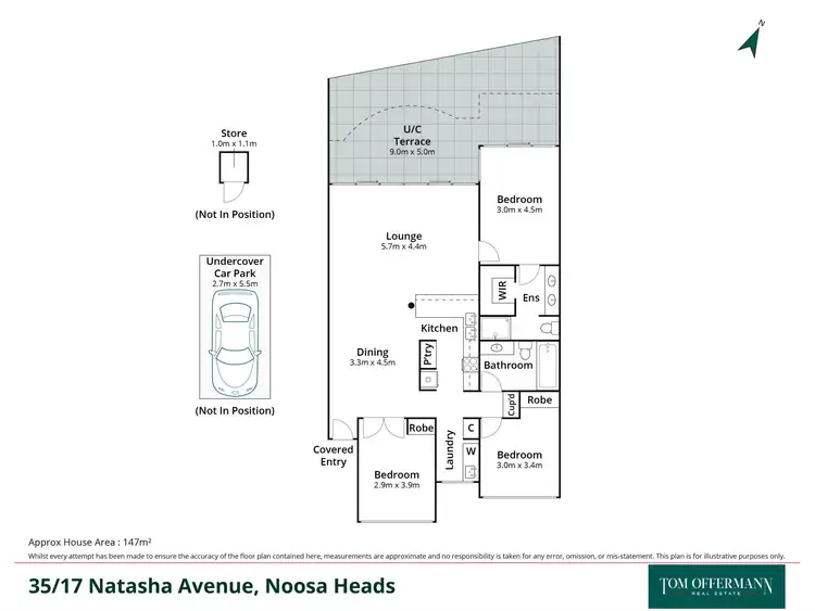 Floorplan of Homely unit listing, 35/17 Natasha Avenue, Noosa Heads QLD 4567