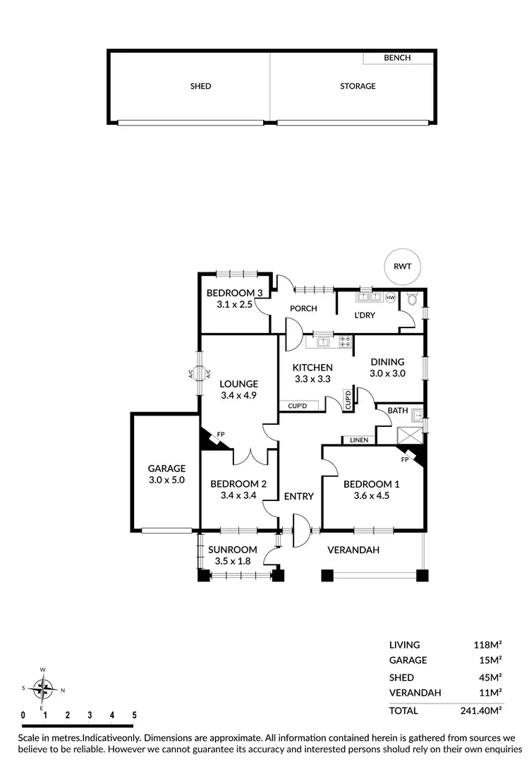 Floorplan of Homely house listing, 41 Gage Street, St Morris SA 5068