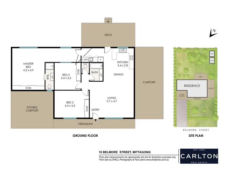 Floorplan of Homely house listing, 10 Belmore Street, Mittagong NSW 2575