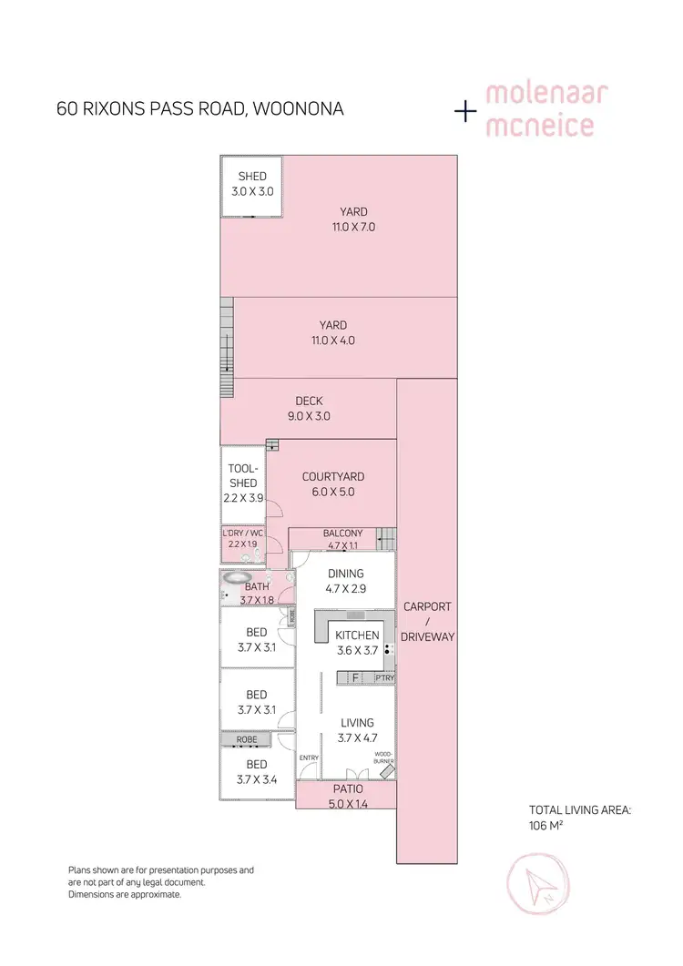 Floorplan of Homely house listing, 60 Rixons Pass Road, Woonona NSW 2517